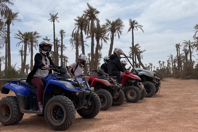 1/2 journée Quad Palmeraie Marrakech - Leaving Marrakech for the Palmeraie