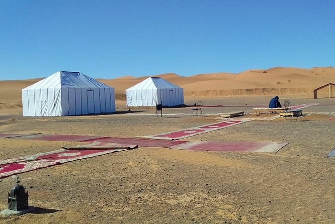1 Night Camel Trekking Tour in Merzouga Desert Camp - Sleeping in a private Berber-style tent