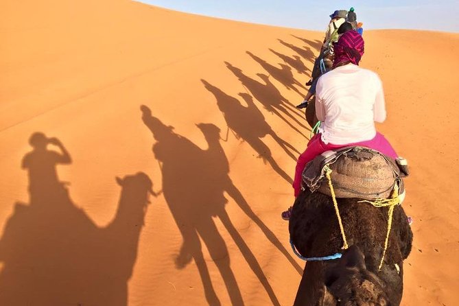 1 Night in desert Merzouga with Camel trek - Erg-Chebbi, Morocco - Dinner, Berber Music, and the Desert Night
