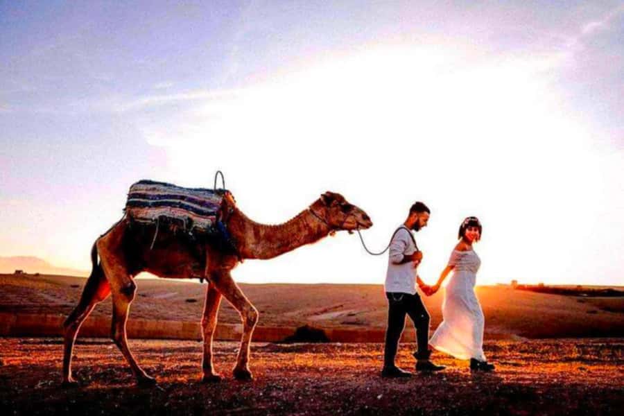 2 Days Desert Agafay and Atlas Mountains Trek From Marrakech - Leaving Marrakech for the High Atlas