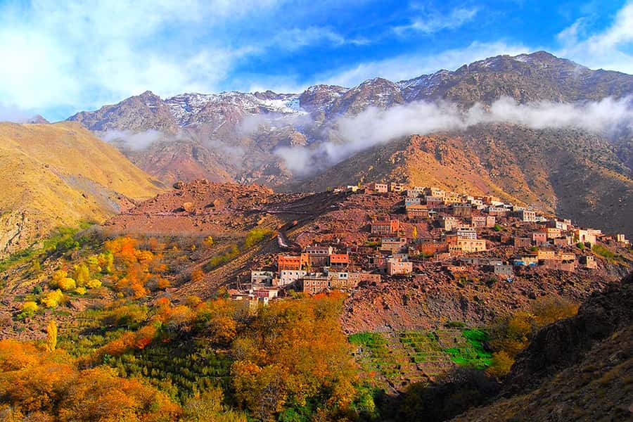 2 Days Desert Agafay and Atlas Mountains Trek From Marrakech - Agafay Desert by camel