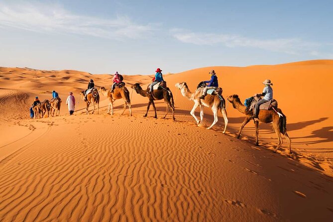 2 Days Sahara Group Tour Fez to Marrakech via Merzouga - Dinner, drums, and a night under the stars