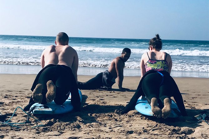 2 hours surf lesson in Agadir - What the Agadir surf lesson is really like