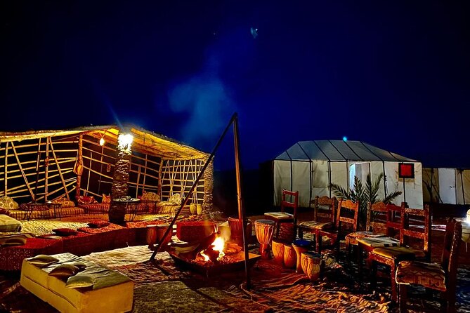 3 Days Tour luxury Experience in the great Sahara in Merzouga. - The Merzouga camel ride and desert camp
