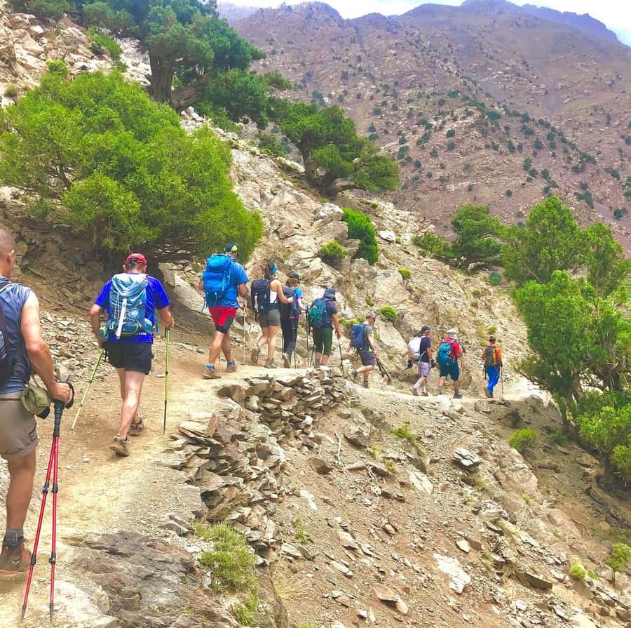 3 Days Trek Atlas Mountains Berber Villages from Marrakech - Leaving Marrakech for Imlil and the High Atlas
