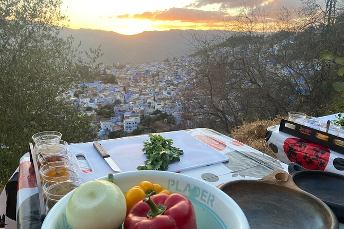3-Hour Cooking Class overlooking the Blue City - Key points at a glance