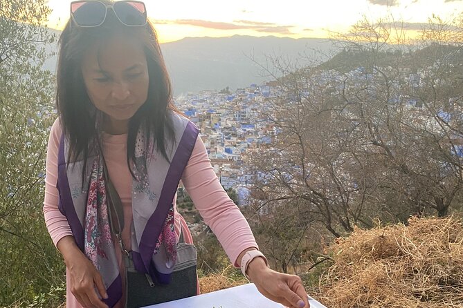 3-Hour Cooking Class overlooking the Blue City - Choosing fresh ingredients before cooking