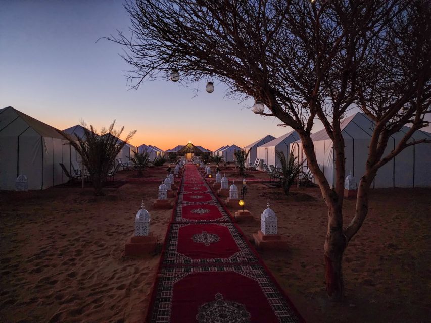 3D Deluxe Experience: Marrakech to Merzouga w/ Quad Option - A night at the desert camp