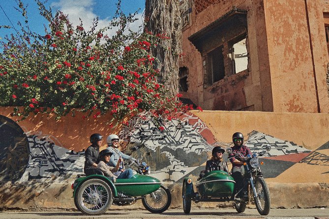 3h Private Sidecar Ride / Secrets of Marrakech - Through the Medina, where the ride gets most exciting