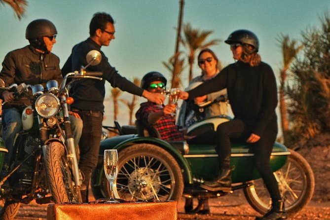 3h Private Sidecar Ride / Secrets of Marrakech - The palm grove adds space and a change of pace