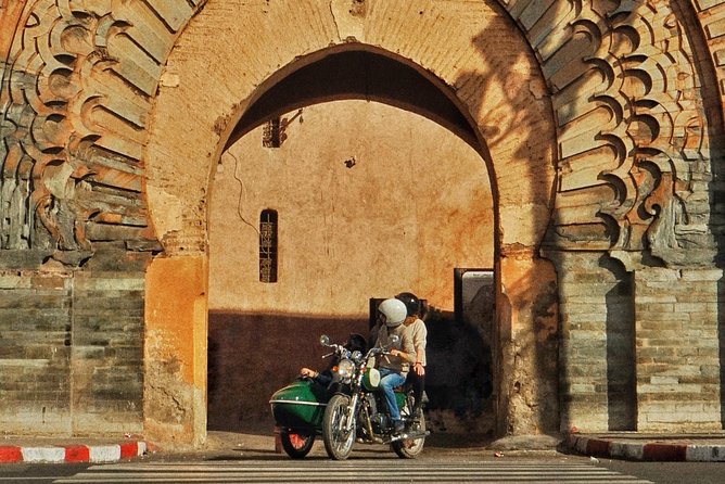 3h Private Sidecar Ride / Secrets of Marrakech - Starting at Marrakech Insiders