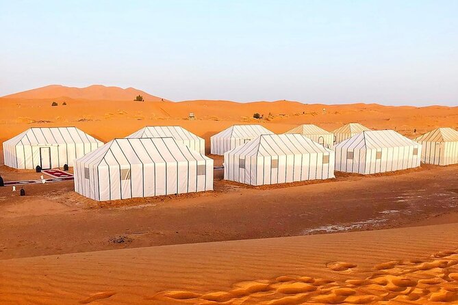 4 Day Desert tour from Marrakech to Fez - The Erg Chebbi camp and the desert sunrise