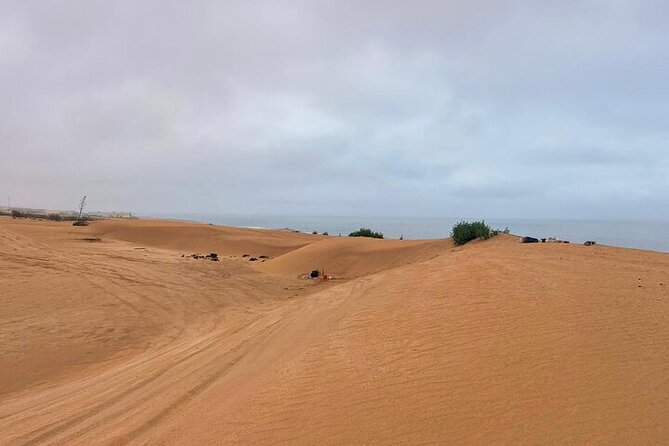 4x4 Jeep Safari in Agadir Mini Sahara and Berber Lunch - Sidi Rbat and Sidi Wassay: two coastal views
