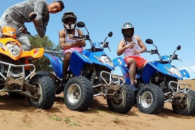 Agadir ATV Quad wild beach Sand dunes & forest with Snacks - How much riding do you get for $37.08?
