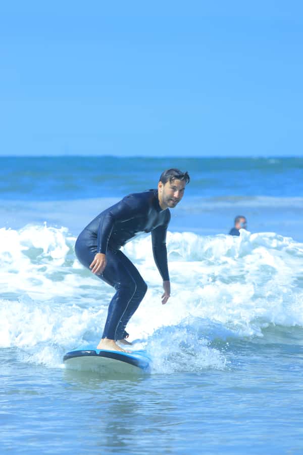 Agadir: Beginner Surf Lesson – Equipment Included - The first 20 minutes: warm-up, safety, and surf basics