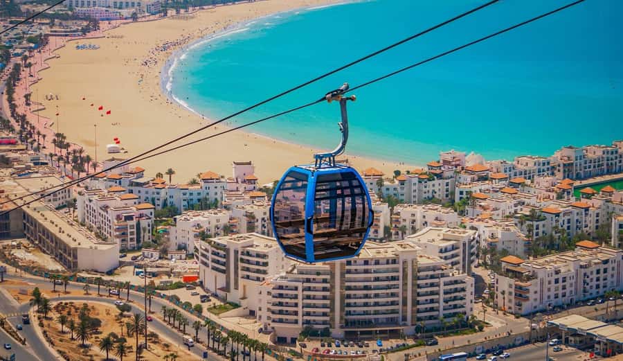 Agadir: Cable Car Ticket and Guided City Tour - Key points at a glance