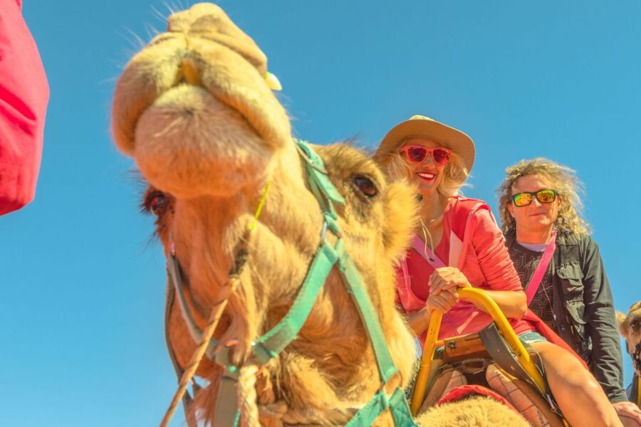 Agadir: Camel Ride With Tea & BBQ Dinner Option - Mint tea in a traditional setting