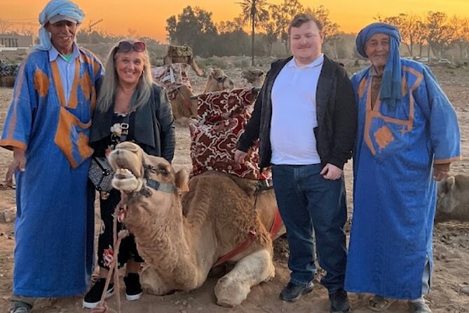 Agadir Camel Rides with Tea Drink & cakes - Camels, comfort, and the group setup