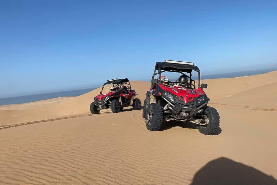 Agadir: Half-Day Desert Dunes Buggy Safari - 8:30 AM pickup and the short ride to the garage