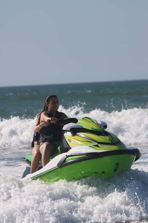 Agadir: Jet Ski Adventure W- Optional Quad Bike on The Beach - The safety briefing and first few minutes