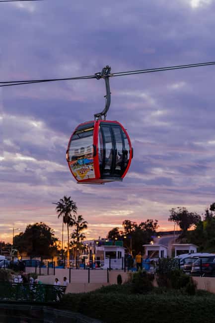 Agadir: Night Cable Car Round-Trip Ticket - Reaching Kasbah Oufella at night
