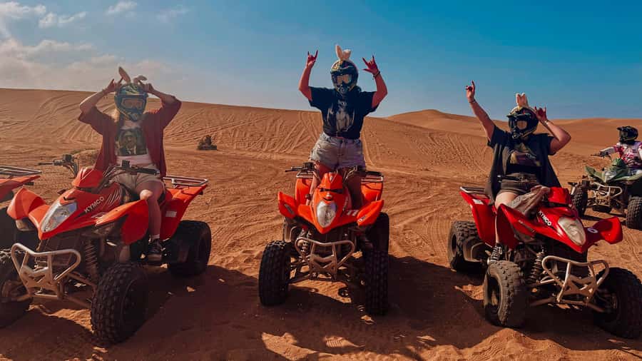 Agadir: Quad Biking Ride Desert Adventure - From Agadir hotels to the foothills