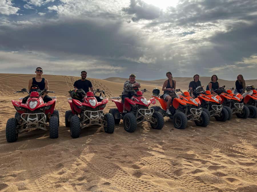 Agadir: Quad Biking Ride Desert Adventure - Rocky tracks, argan trees, and open country