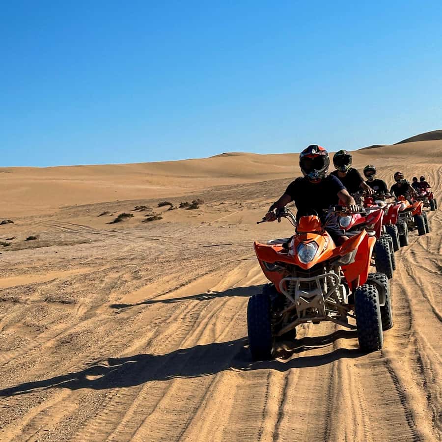 Agadir: Quad Biking Ride Desert Adventure - Practice laps before the main ride