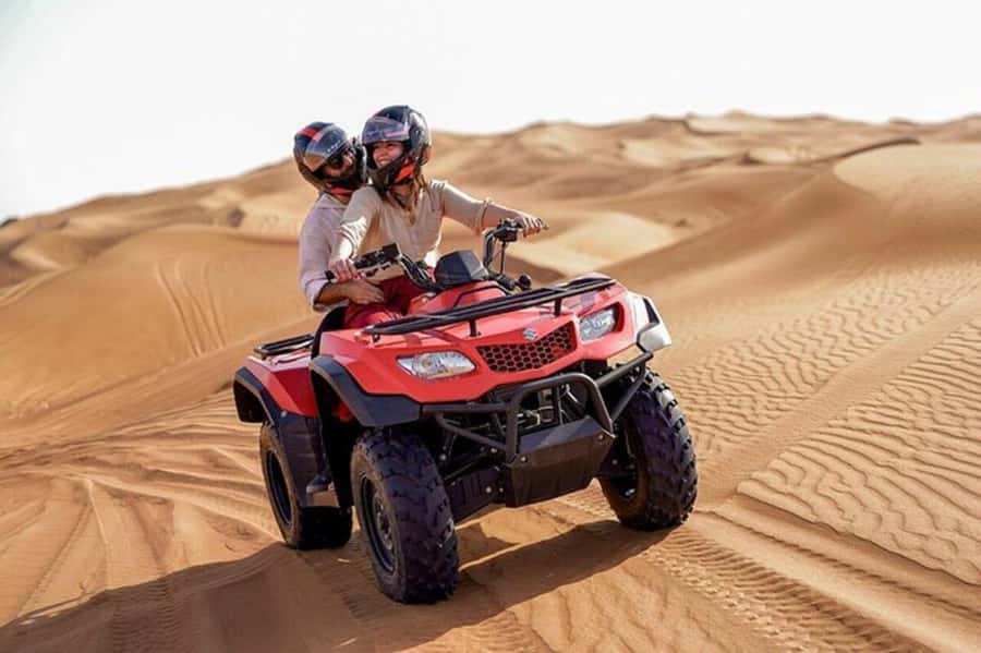 Agadir/Taghazout: Beach Quad Bike & Desert Sandboarding Tour - Safety, equipment, and guide support