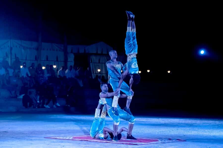 Agadir / Taghazout : Chems Ayour Fantasia Show & Dinner - The outdoor Fantasia show