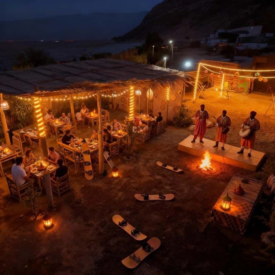 Agadir/Taghazout: Desert Sandboarding & Visit to the Canyon - Tabouga Mountain and the first photo stop