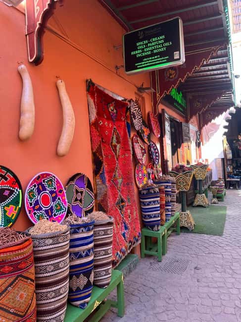 Agadir/Taghazout : Marrakech Guided Tour old Medina & Souks - Bahia Palace and the cost of extra sights