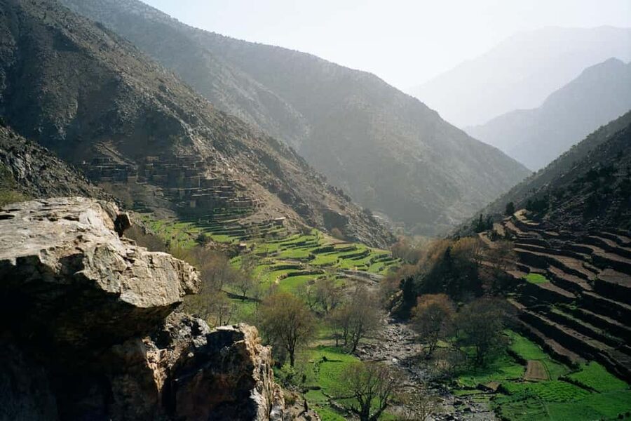 Agadir/Taghazout: Paradise Valley Atlas Mountains Trip - Walking into Paradise Valley