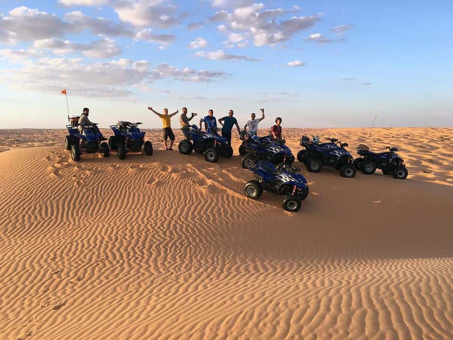 Agadir/Taghazout: Quad Bike and Sandboarding Tour - The 120-minute quad route, from tracks to sand