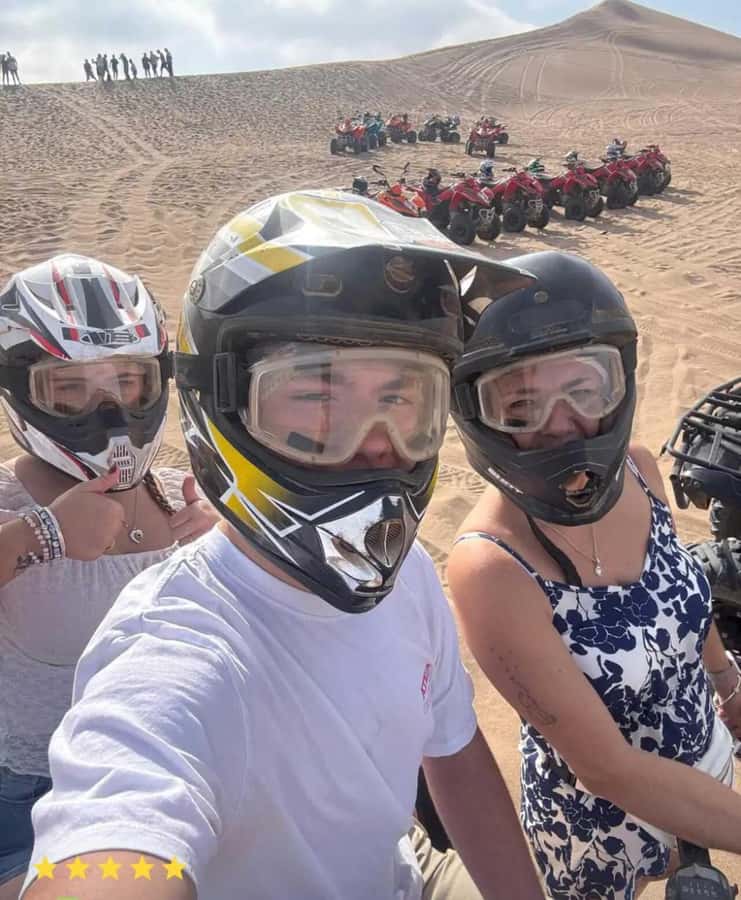 Agadir/ Taghazout: Safari Quad Bike on the Beach & Desert - Riding along the Atlantic beach