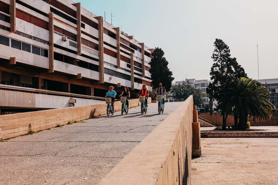 Agadir: Unleash Your Adventure with Electric Bicycles! - Mohamed V Mosque and Agadir’s city center