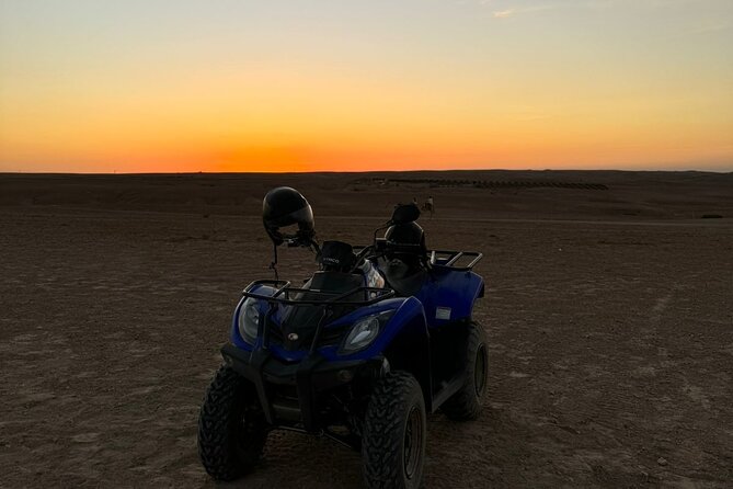 Agafay Desert, 2H of Quad Biking, tea & transfer from Marrakech - A midway pause for photos and desert views