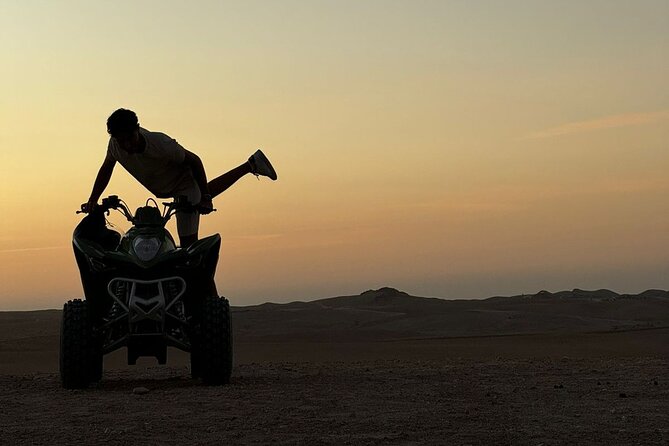 Agafay Desert, 2H of Quad Biking, tea & transfer from Marrakech - The oasis and Moroccan tea