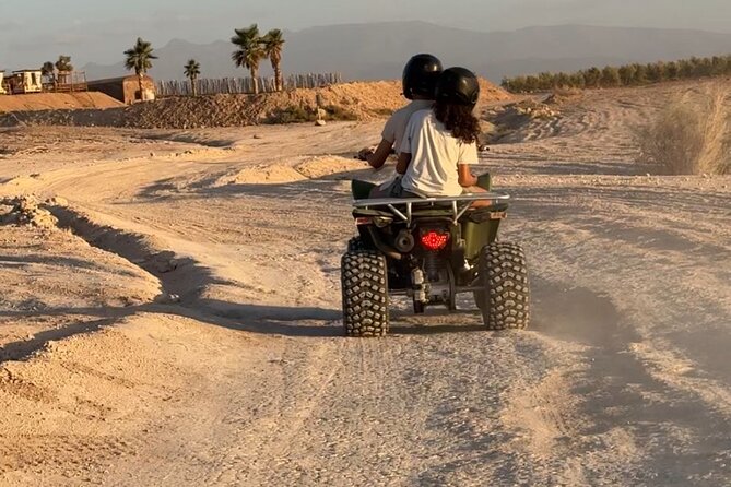 Agafay Desert, 2H of Quad Biking, tea & transfer from Marrakech - Getting ready at the quad base
