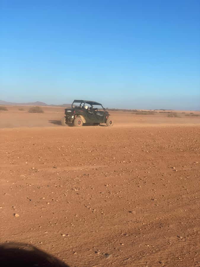 Agafay Desert 4-Seater Buggy Experience | Family & Premium - Tea, Moroccan pancakes, and honey at camp