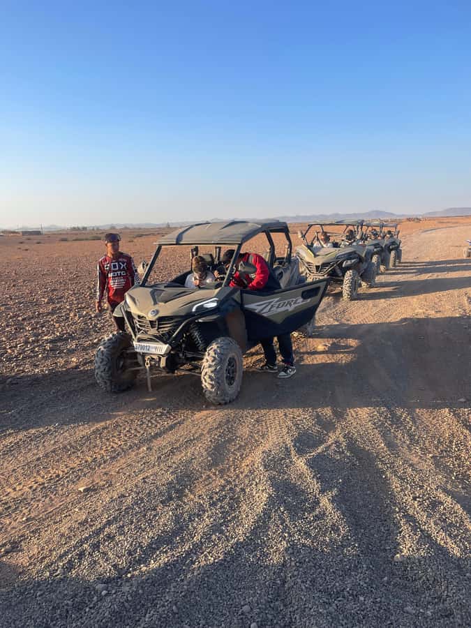 Agafay Desert 4-Seater Buggy Experience | Family & Premium - Getting behind the 1000cc four-seat buggy