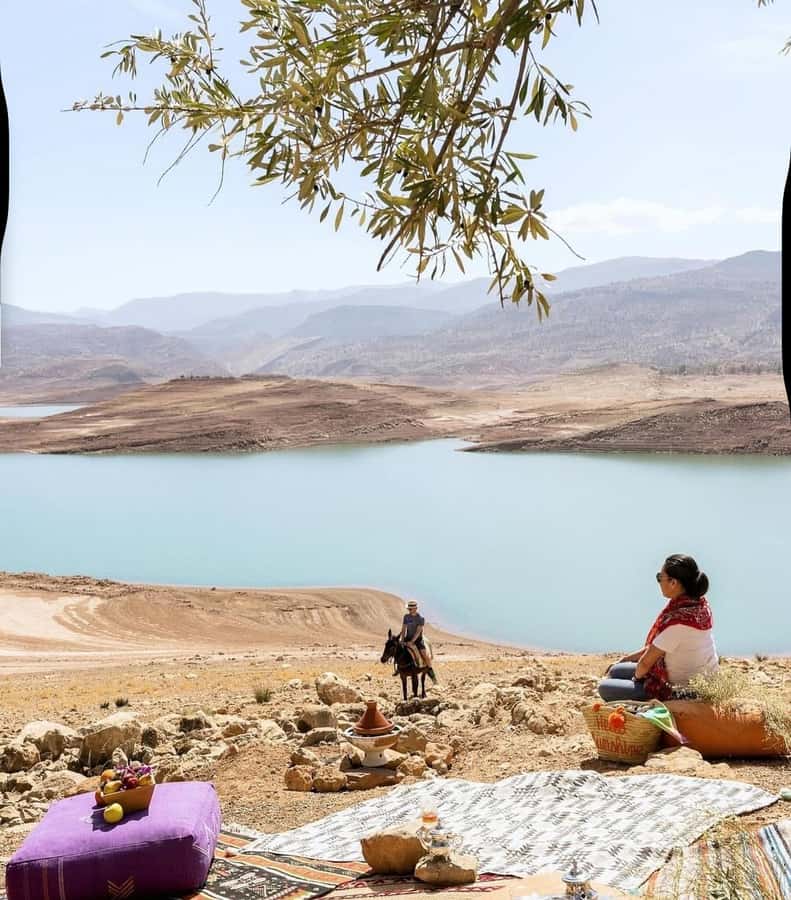 Agafay Desert & Atlas Mountain & Camel Ride Day Trip & Lunch - Amazigh villages and everyday mountain life