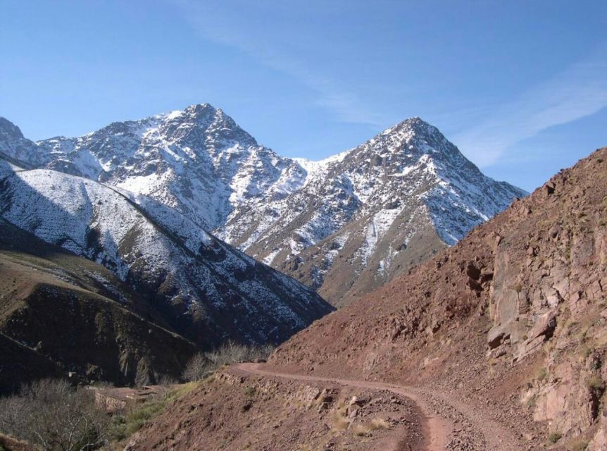 Agafay Desert & Atlas Mountain & Camel Ride Day Trip & Lunch - Lunch on a mountain terrace