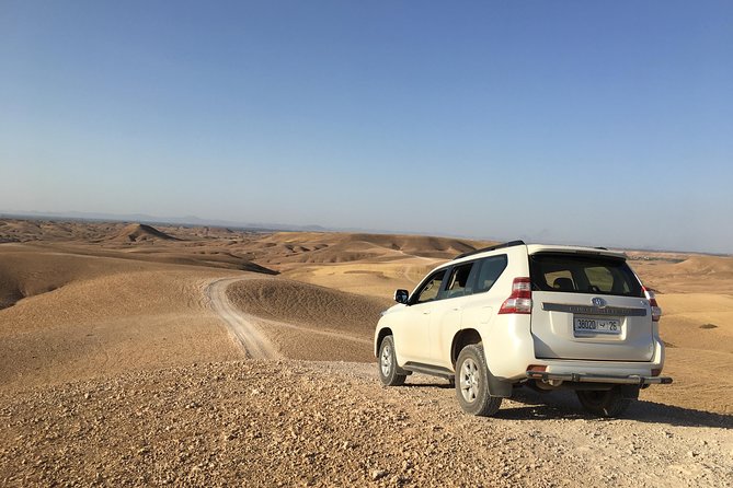 Agafay Desert & Atlas Mountains Day Trip from Marrakech - Leaving Marrakech by four-wheel drive