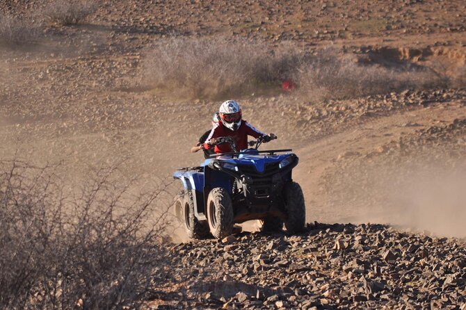 Agafay Desert & Atlas Mountains Quad Biking Tour from Marrakech - Lake Takerkoust and the cool mountain air