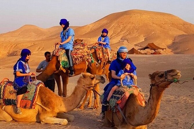 Agafay Desert & Berber villages & Atlas Mountains, Full Day Trip From Marrakech - The camel ride in Agafay