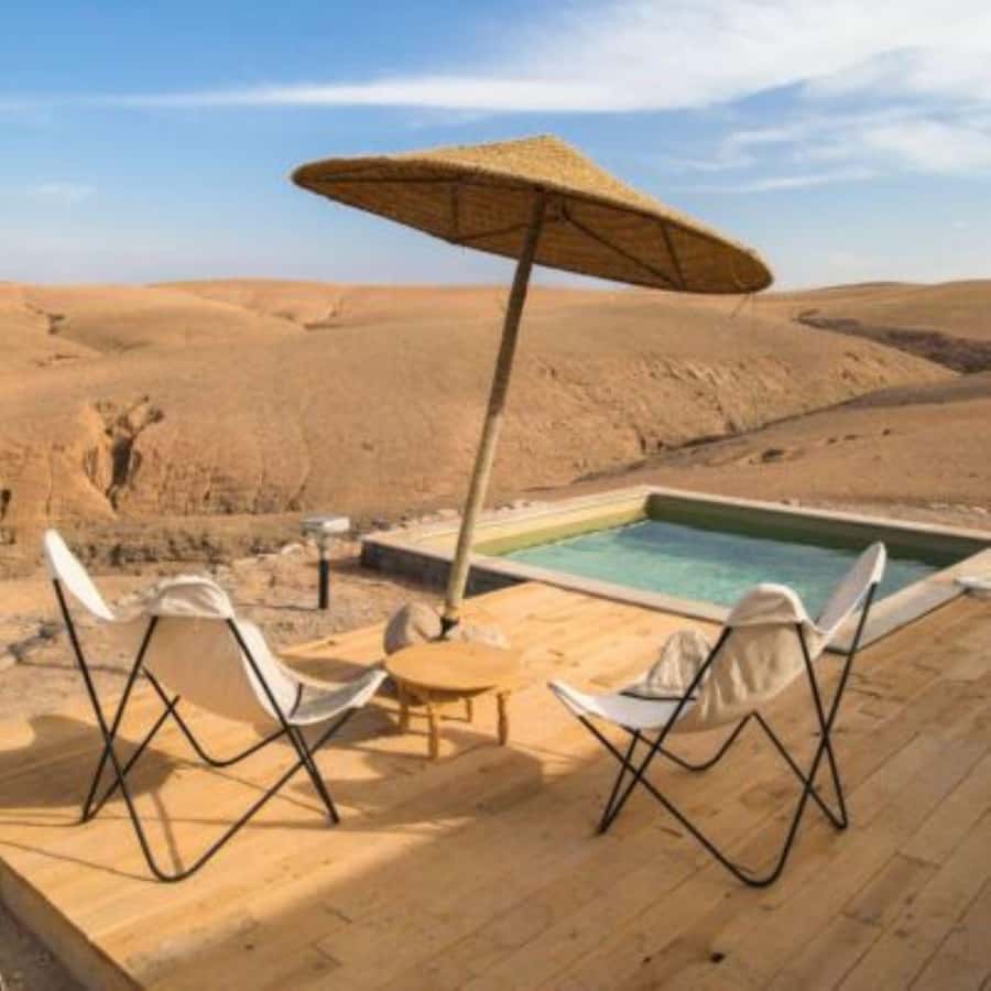 Agafay Desert Day Trip with Lunch, Quad Biking and Swimming - Meeting an argan oil cooperative