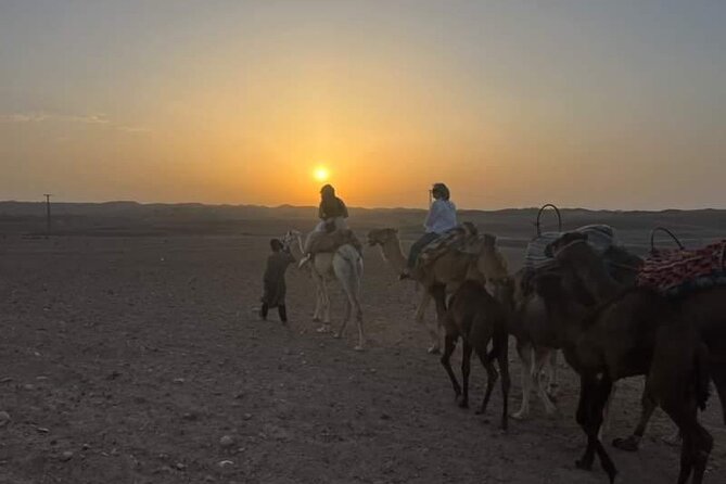 AGAFAY DESERT: Dinner, Camel Ride, Berber Camp , Sunset - What the $17.45 price really buys you