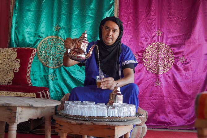 Agafay Desert : Dinner, show, Sunset & Access to the pool - Dinner in the Bedouin-style tent