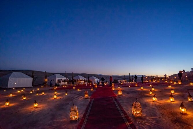 Agafay Desert: Dinner + Show with Quad Bike & Sunset Camel Ride - The quad-bike ride is the evening’s main adventure